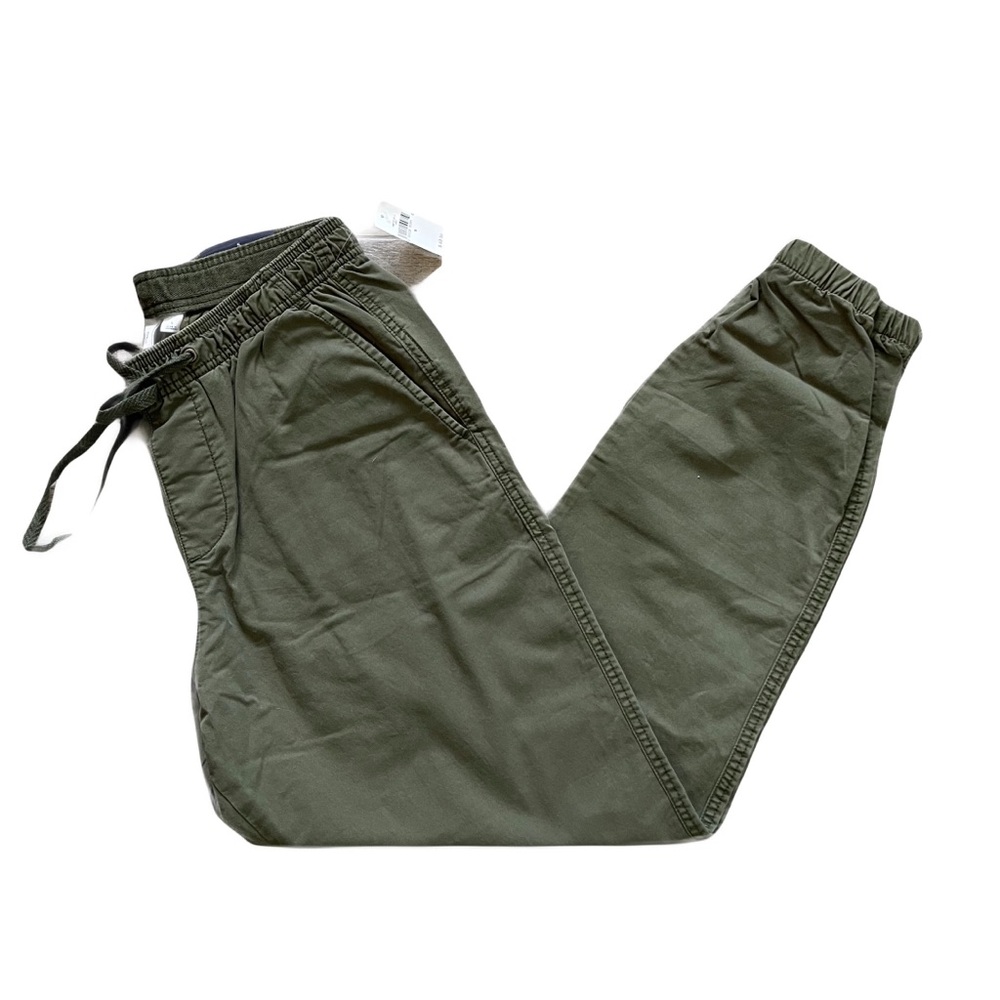 ❤️ GAP MENS GREEN KHAKI SLIM JOGGER WITH GAPFLEX SIZE SMALL NEW